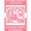 As Alegres Comadres de Windsor - The Merry Wives of Windsor Portuguese English Bilingual Edition Cover