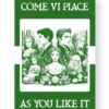 Come Vi Piace - As You Like It Italian English Bilingual Edition Cover