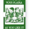 Comme il Vous Plaira - As You Like It Russian English Bilingual Edition Cover