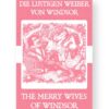 Die lustigen Weiber von Windsor - The Merry Wives of Windsor German English Bilingual Edition Cover