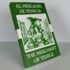 El Mercader de Venecia - The Merchant of Venice Spanish English Bilingual Edition Front