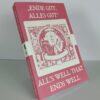 Ende Gut Alles Gut Alls Well That Ends Well German English Bilingual Edition Front